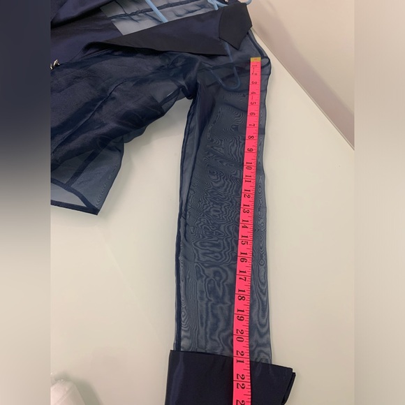 3for$15😍 Blue Organza spaghetti strap gown - Picture 12 of 12